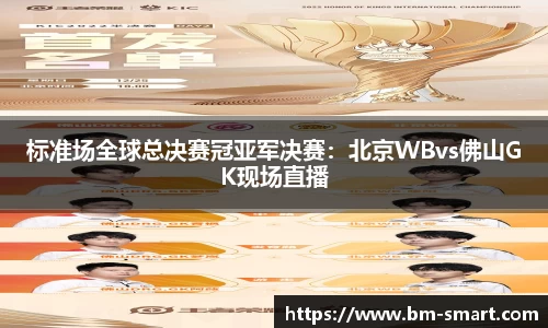 标准场全球总决赛冠亚军决赛：北京WBvs佛山GK现场直播